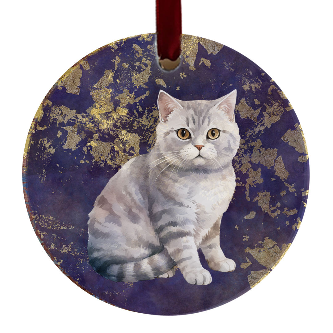 British Short Hair Cat Ornament