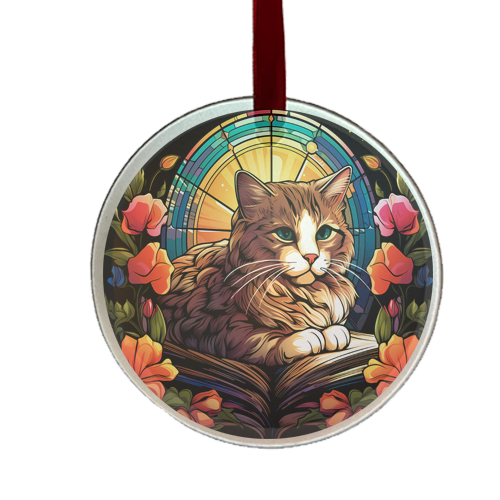 Literal Lucy Cat Ornament