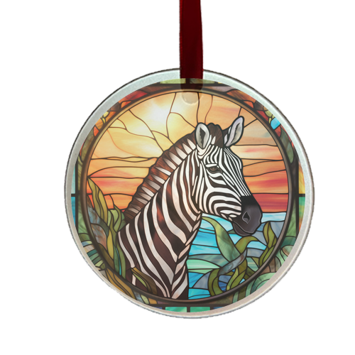 Zebra Ornament