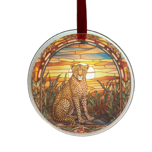 Cheetah Ornament