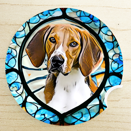 AKC Hound Dog Group ~ Car Coaster