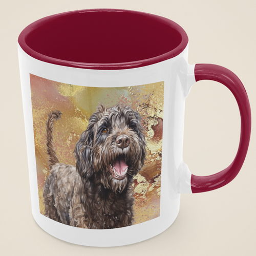 great dog mom gift - Barbet mug