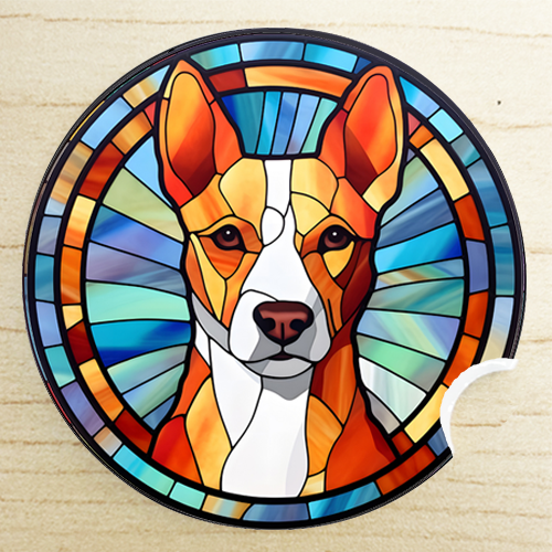 Secret Santa gift ideas - Basenji car coaster
