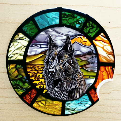 AKC Herding Dog Group ~ Car Coaster