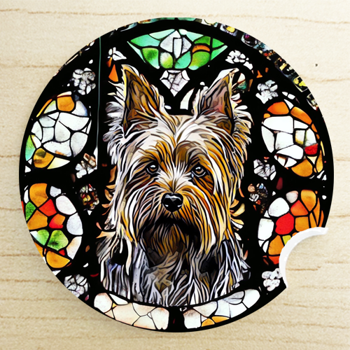 AKC Toy Dog Group ~ Car Coaster