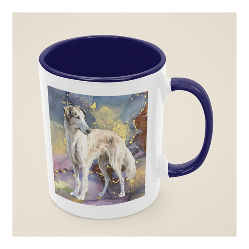 secret santa gift - Borzoi mug