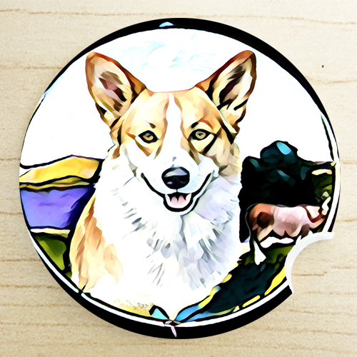 AKC Herding Dog Group ~ Car Coaster