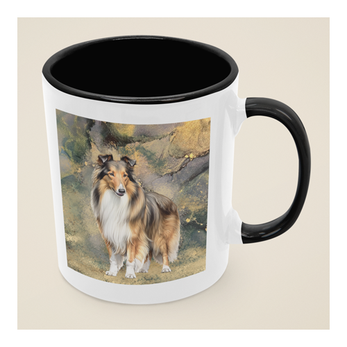 gifts for animal lovers - Collie mug