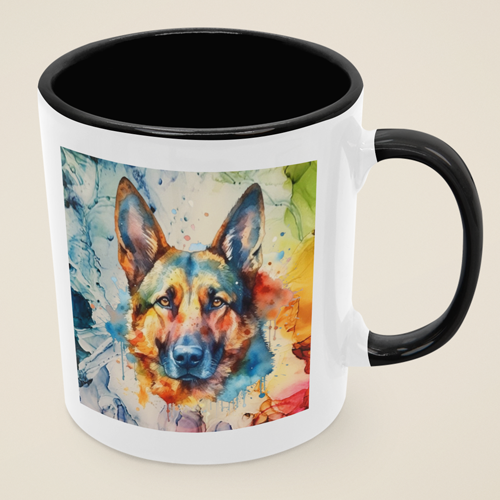 gifts for veterinarians - German Shepherd Dog mug