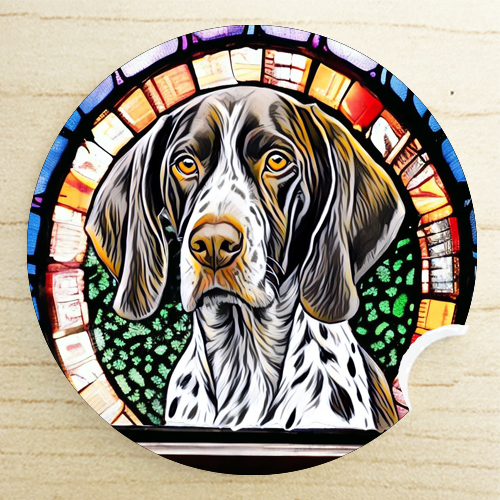 AKC Sporting Dog Group ~ Ceramic Car Coaster