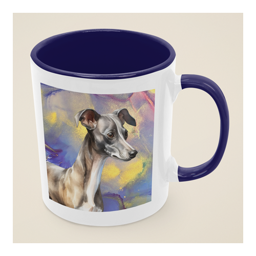 gifts for dog trainers - Italian Greyhound mug