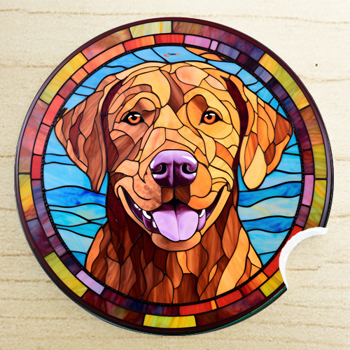 AKC Sporting Dog Group ~ Ceramic Car Coaster