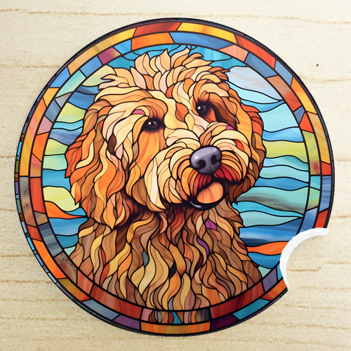 AKC Sporting Dog Group ~ Ceramic Car Coaster