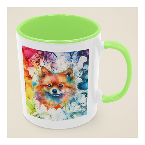 gifts for veterinarians - Pomeranian mug