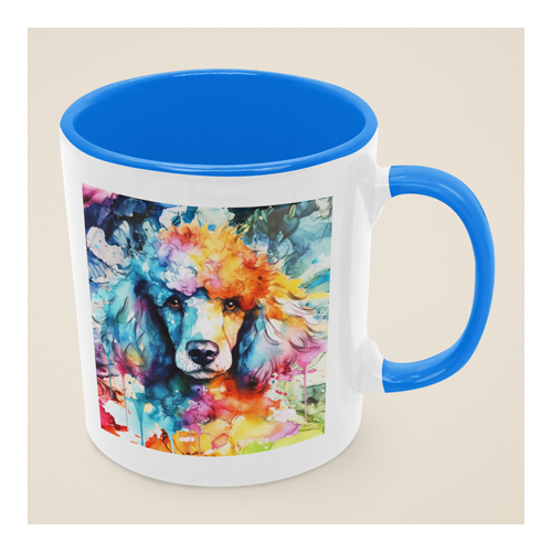gifts for animal lovers - poodle mug