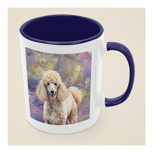 thoughtful gifts for dog lovers - Poodle mug
