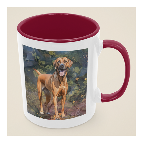 gift for coworker - Rhodesian Ridgeback mug