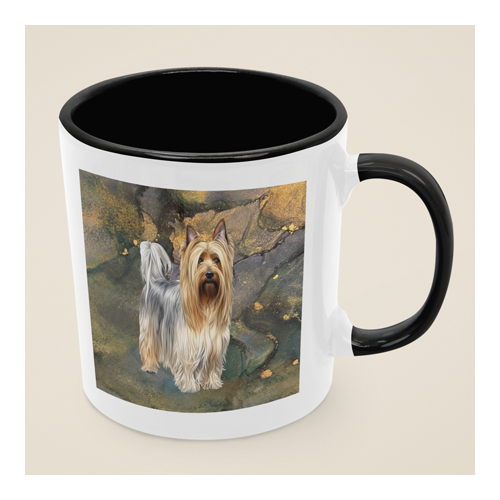 vow gifts for her Silken Terrier mug