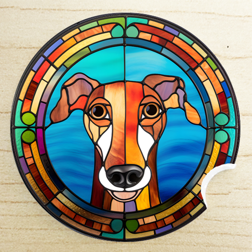 Christmas gifts for coworkers - Whippet car coaster