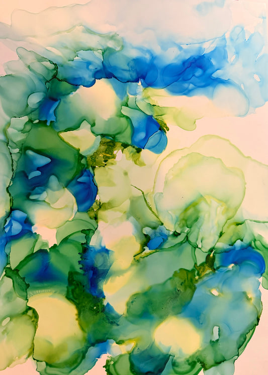 Following the Flow: Ink, Abstraction and the Art of Mindful Observation