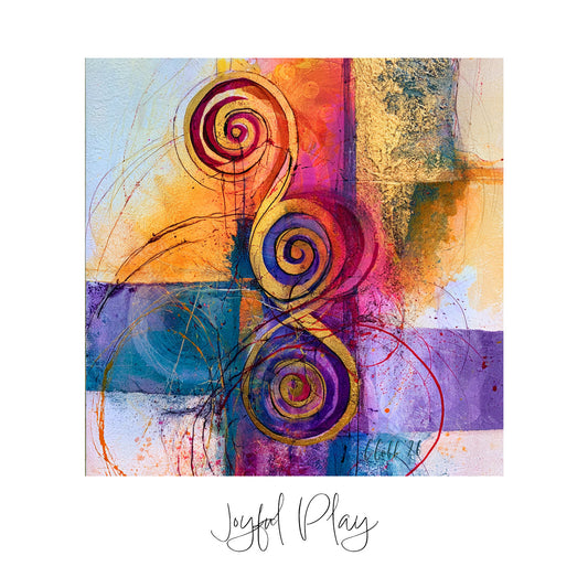 Joyful Play – Ceramic Art Tile