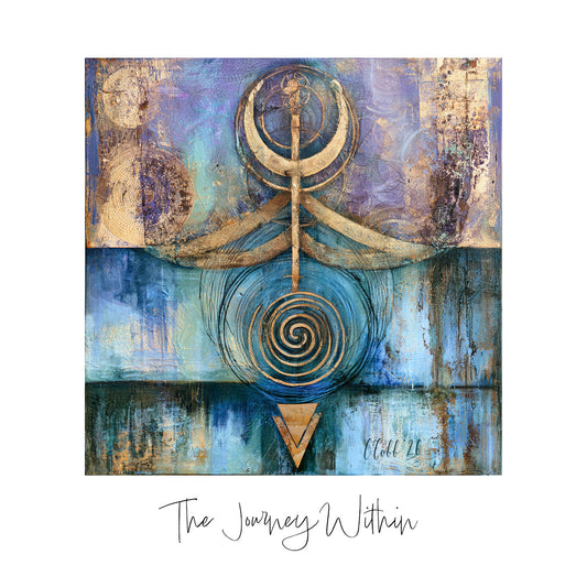 The Journey Within – Ceramic Art Tile