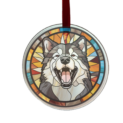 unique gifts for dog lovers - Alaskan Malamute ornament