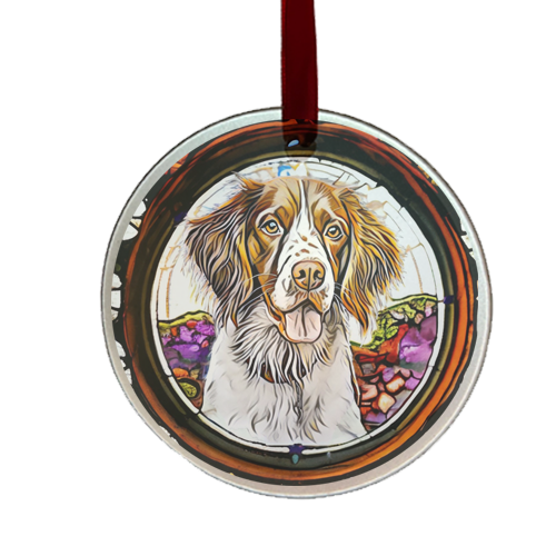 christmas gift ideas for coworkers - Brittany Spaniel ornament