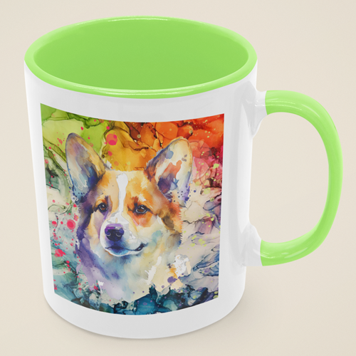 gifts for dog trainers - Corgi mug