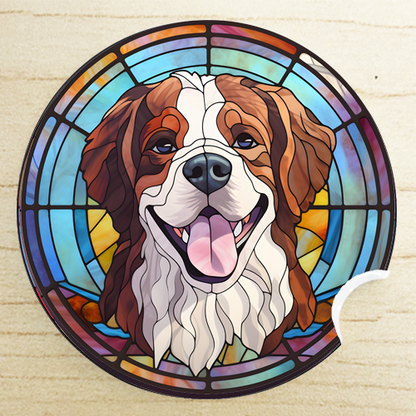 unique wedding gifts - Swiss Mountain Dog car coaster