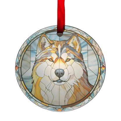 gifts for dog show handlers - Siberian Husky ornament