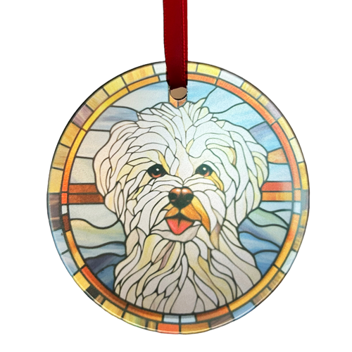 good secret santra gifts - Maltese ornament