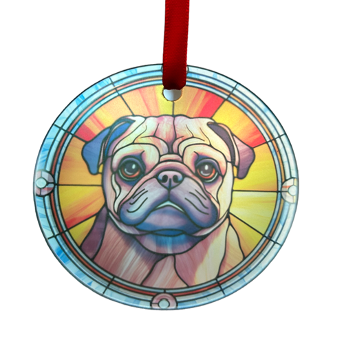 secret santa gift for coworkers - Pug ornament