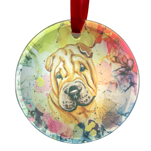 gift ideas for pet lovers - Chinese Sharpei ornament