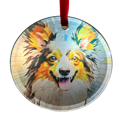 secret santa gift - Papillon ornament